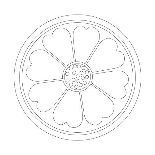 연화문수막새(22833)