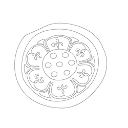 연꽃문수막새(61313)