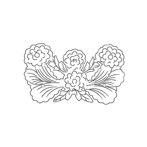 반닫이 백동장석(78557)