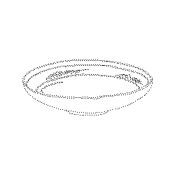 청자흑상감당초문접시(113895)