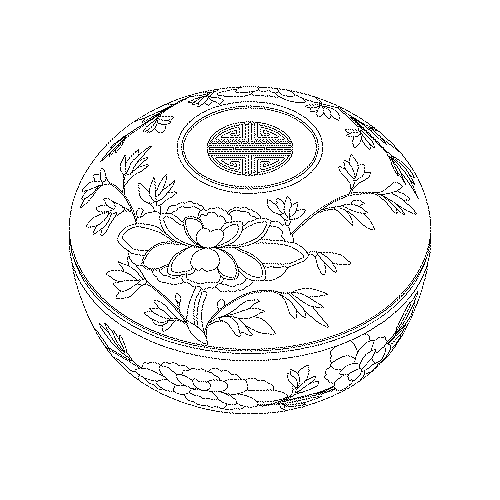 청화백자합(113472)