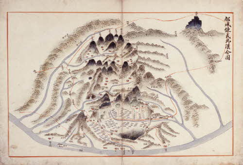 북한산성 및 한양도서 융합도 (112276)