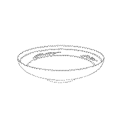 청자흑상감당초문접시(113896)