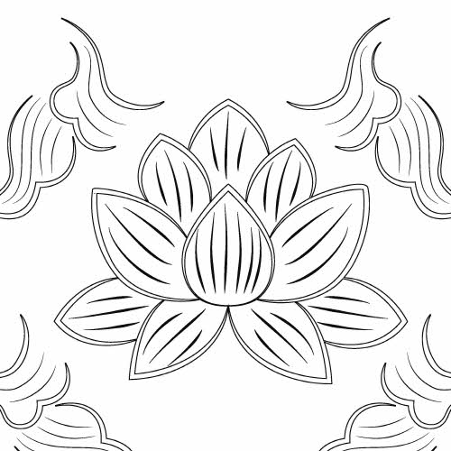 청자음각연화문유병(110409)