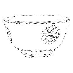 청화백자수복문바리(113489)