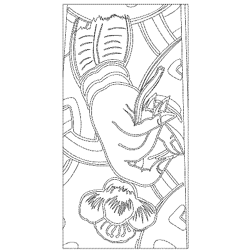 청룡사 범종각 부연개판(113569)