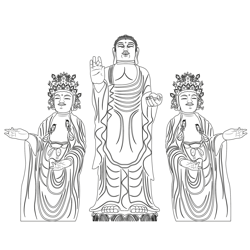 김제 금산사 석고미륵여래입상(116548)