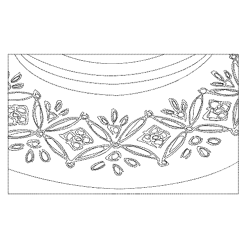 백자국화무늬세귀달린항아리(113989)