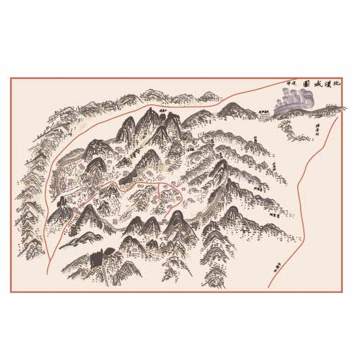 북한산성도 동국여도(1004652)