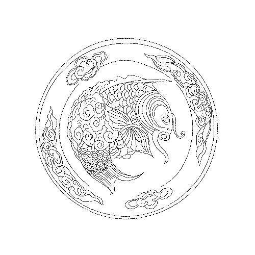 청화백자푼주(114147)