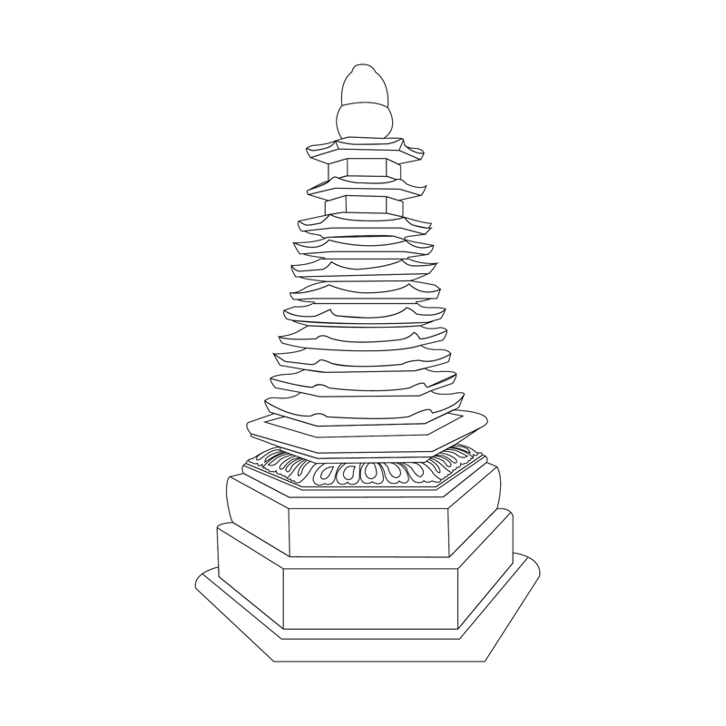 금산사 육각다층석탑(116554)