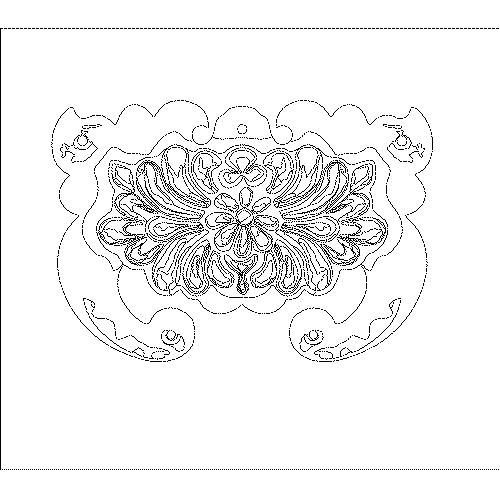 반닫이 백동장석(101430)