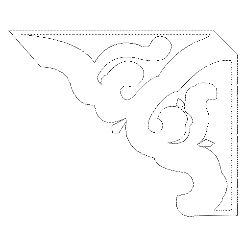 화령전 외삼문 보아지(113832)