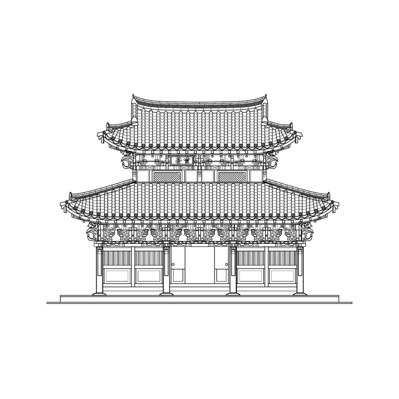 증산법 종교 본부 영대와 삼청전(116544)