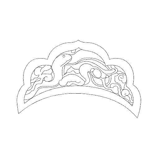 운용문암막새(113614)