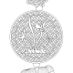 투각원형향갑노리개(110524)