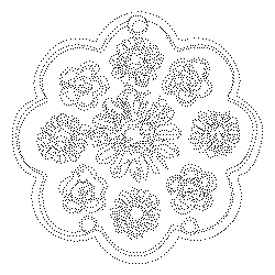 국화꽃장식(113264)
