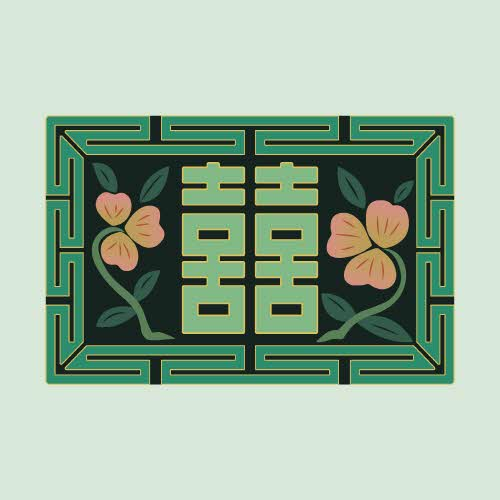 방형베갯모본(1004271)