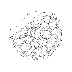 인동연화문수막새(114095)