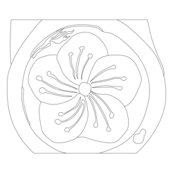 무궁화무늬수막새와당(116325)