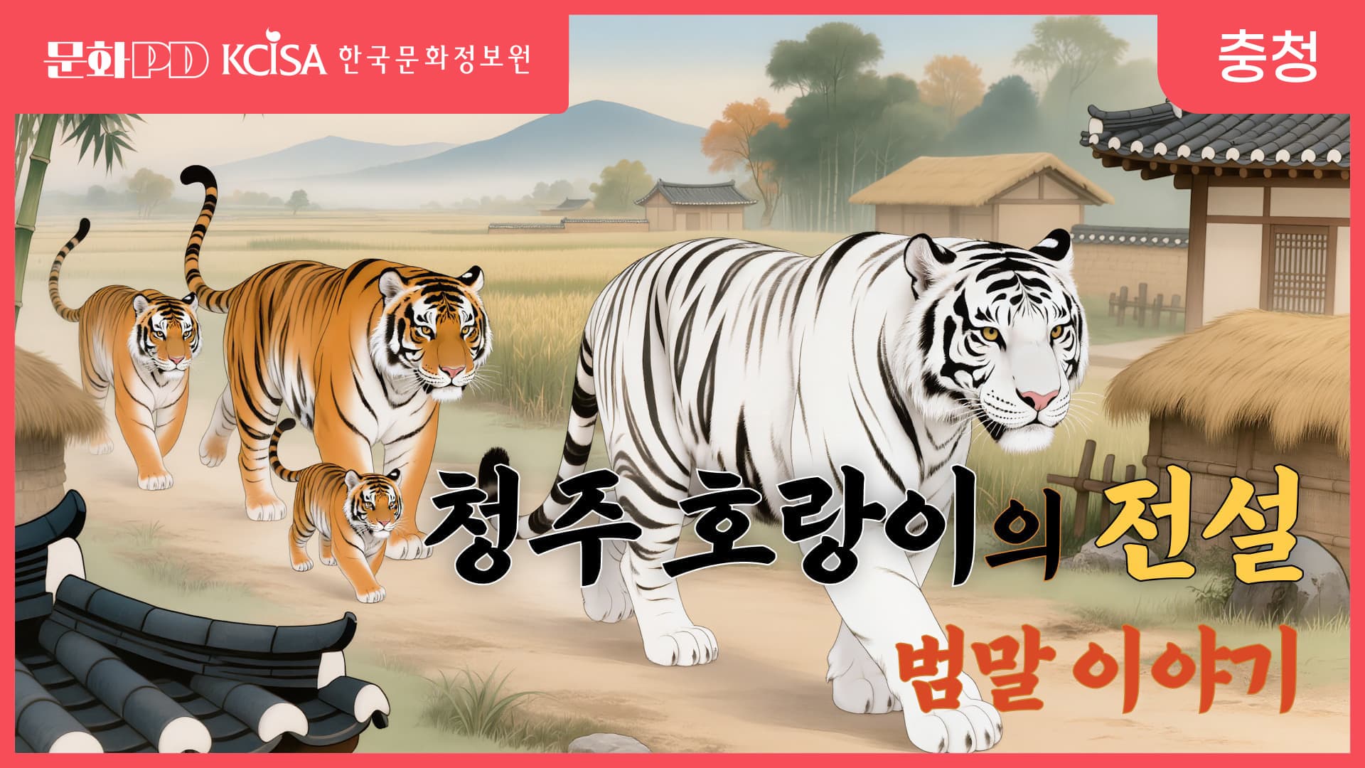 [문화PD] 청주 호랑이의 전설, 범말 이야기