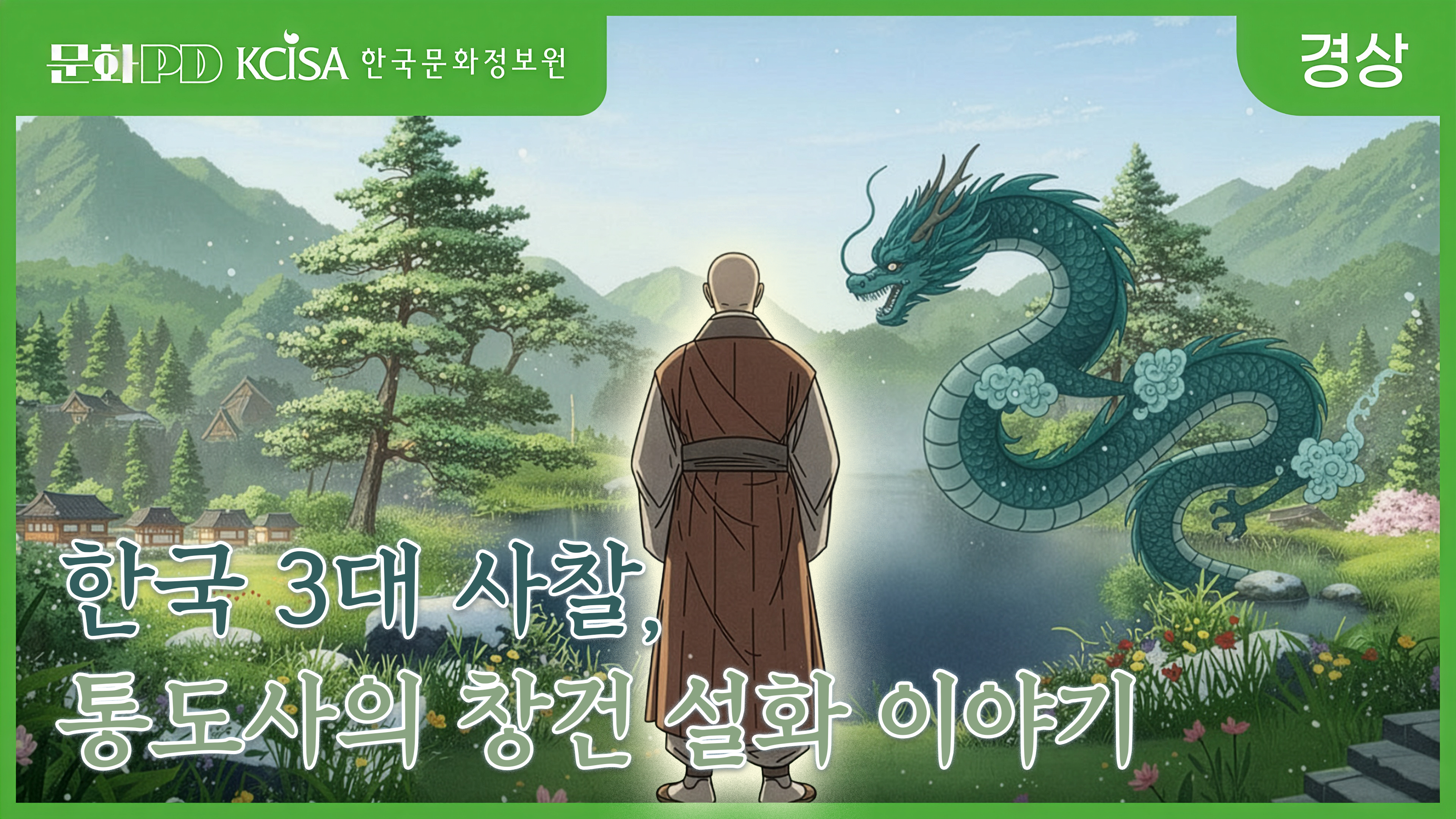 문화PD KCISA 한국문화정보원 경남 [문화PD] 한국 3대 사찰, 통도사의 건축 설화 이야기