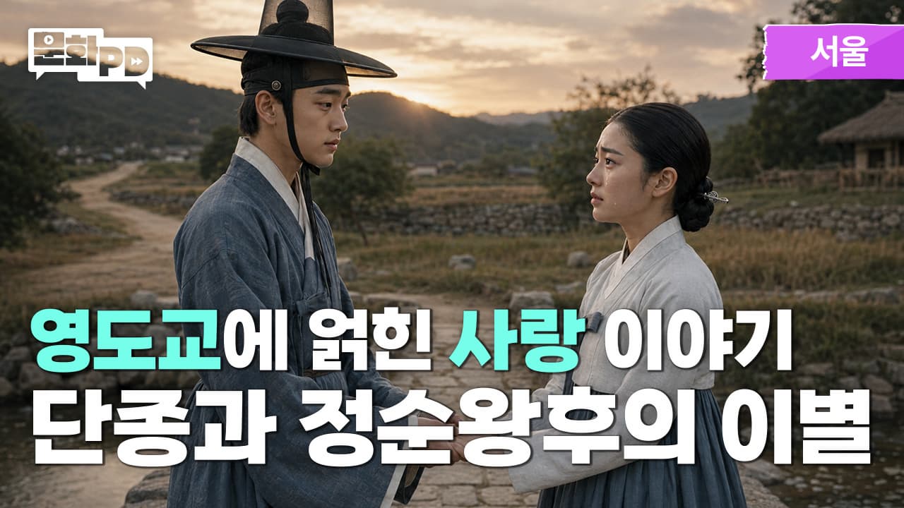 [문화PD] "다시 만날 기약도 없이..." 단종과 정순왕후가 눈물로 건넌 청계천 영도교 이야기 
