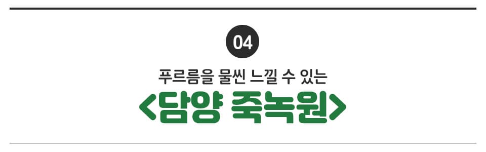 04 푸르름을 물씬 느낄 수 있는 <담양 죽녹원>