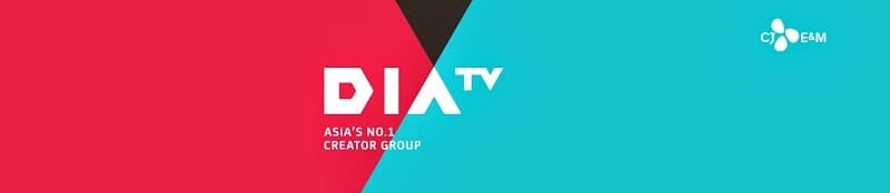 CJ E&M의 DIA TV 로고