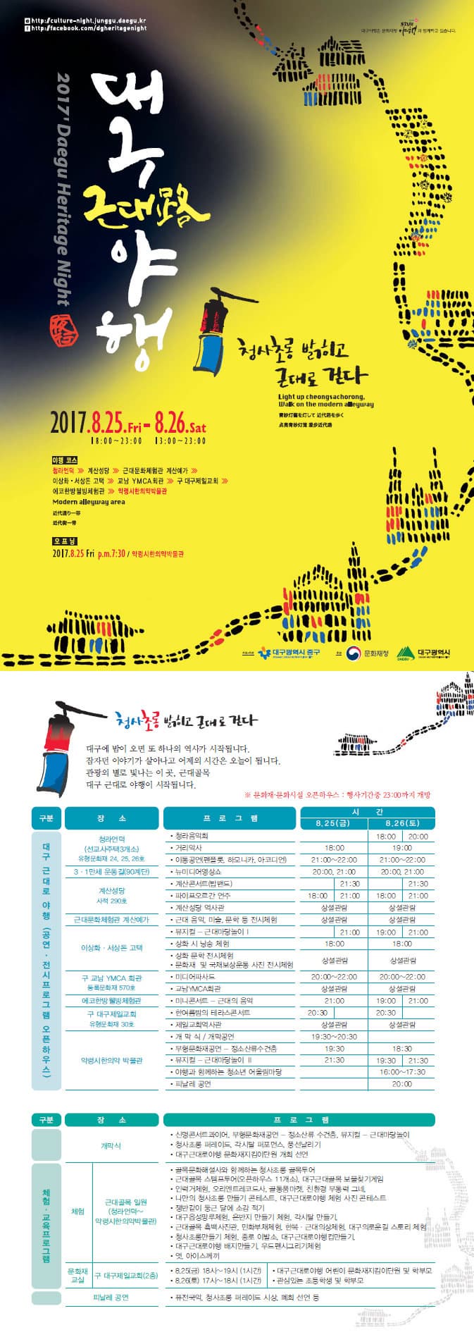 2017 대구 근대로 야행