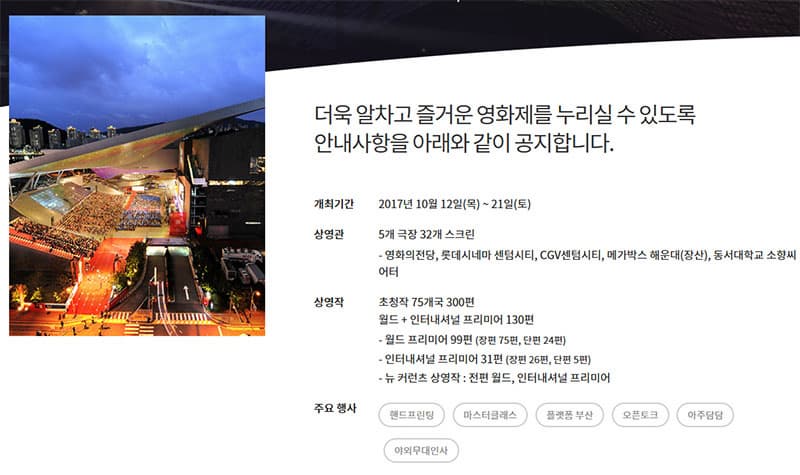 22회 부산국제영화제