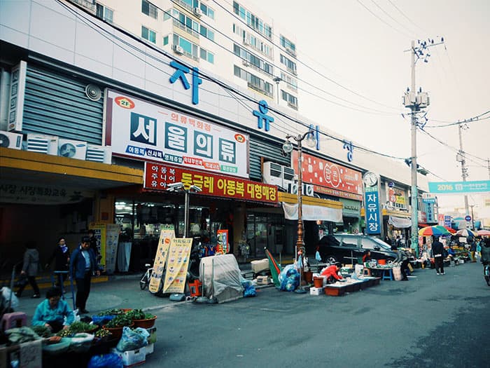 다양한 먹거리와 볼거리가 가득한 자유시장 ⓒ 문화포털 기자단 박정은 다양한 먹거리와 볼거리가 가득한 자유시장 ⓒ 문화포털 기자단 박정은