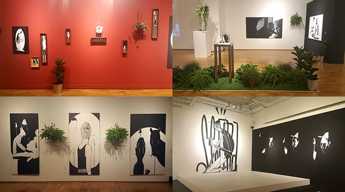 암웨이미술관의 알렉스 세나 특별전 Art is alive_Garden of Mirrors展 ⓒ 문화포털 기자단 최아영