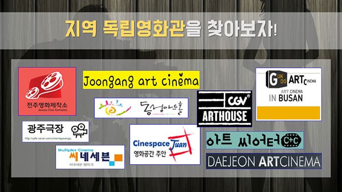 지역 독립영화관 심벌모음 ⓒ 문화포털기자단 최은지