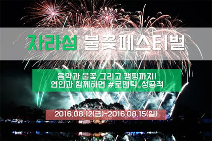 자라섬 불꽃축제 ⓒ 문화포털기자단 최은지