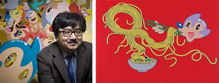 이동기 작가, 국수를 먹는 아토마우스 ⓒ Google 이동기 작가, 국수를 먹는 아토마우스 ⓒ Google