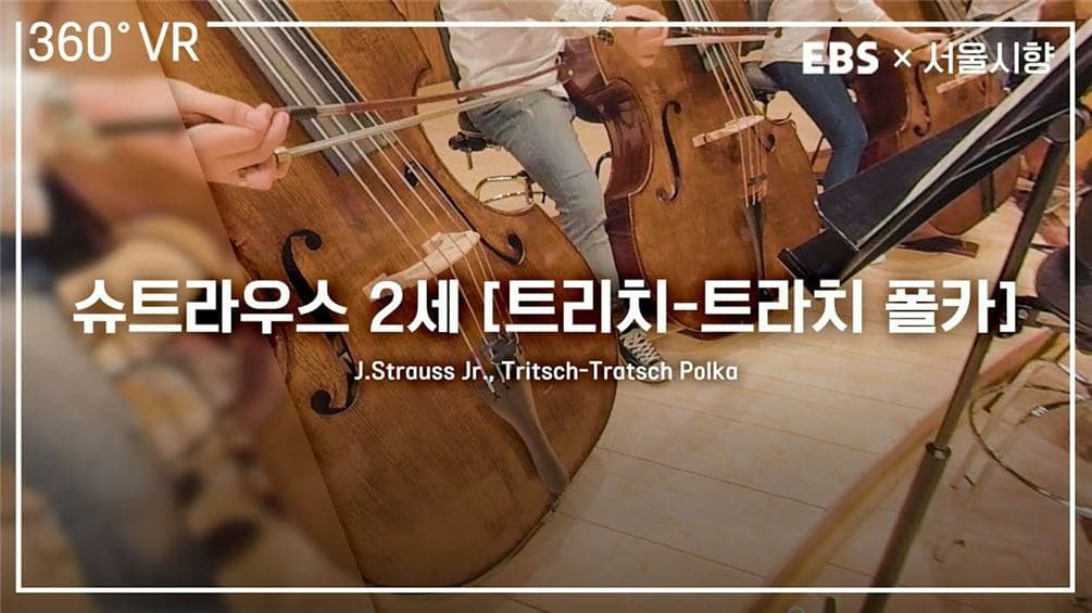 [EBS×서울시향] VR오케스트라 (360° VR)ㅣ요한 슈트라우스 2세: 트리치-트라치 폴카