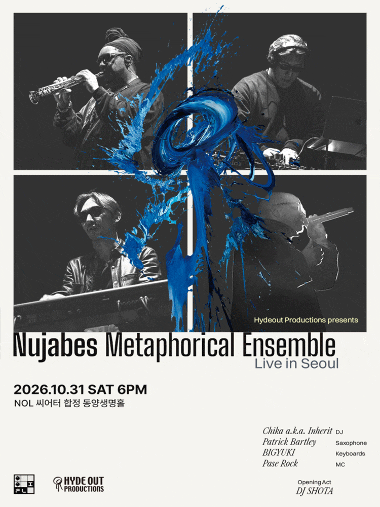 Nujabes Metaphorical Ensemble Live in Seoul 누자베스 메타포리컬 앙상블