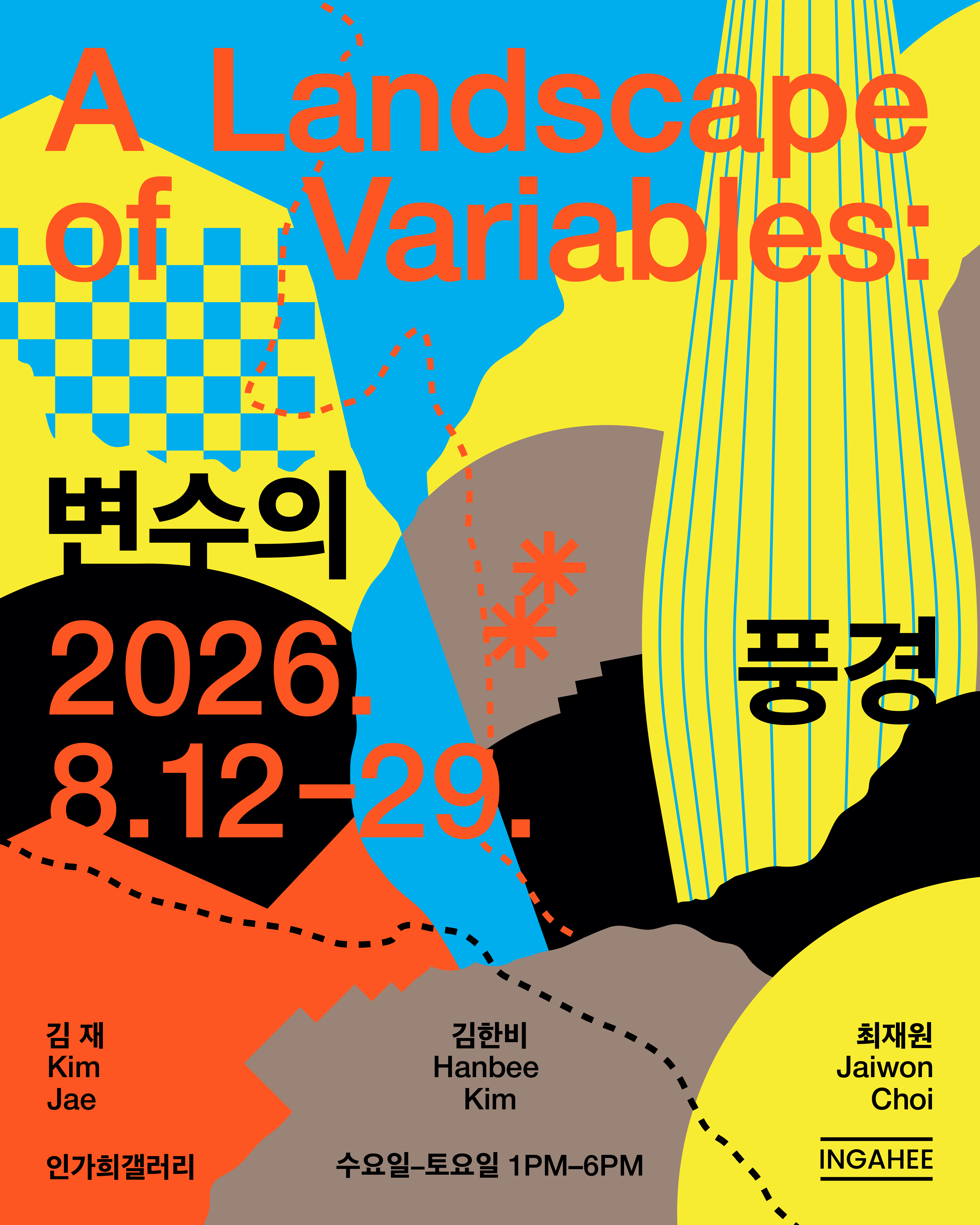 Poster for <Landscape of Variables>